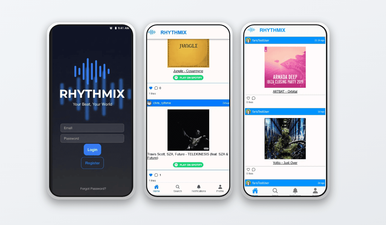 Rhythmix App screenshot